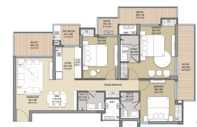 Elite X Floor Plan