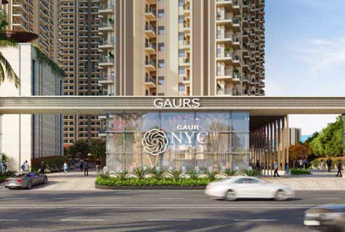 gaur-nyc-residences-entrance-gate