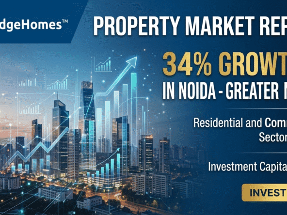 34% Growth Seen in the Property Market of Noida - Greater Noida