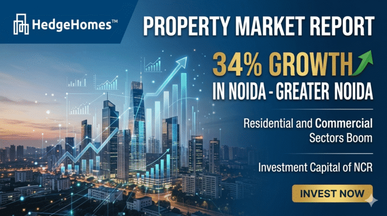 34% Growth Seen in the Property Market of Noida - Greater Noida