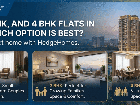 2 BHK, 3 BHK, and 4 BHK Flats in Noida