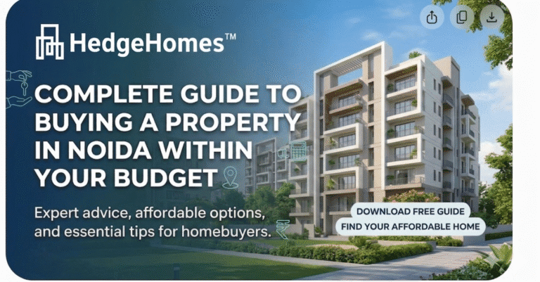 A Complete Guide to Buying A Property in Noida Within Your Budget