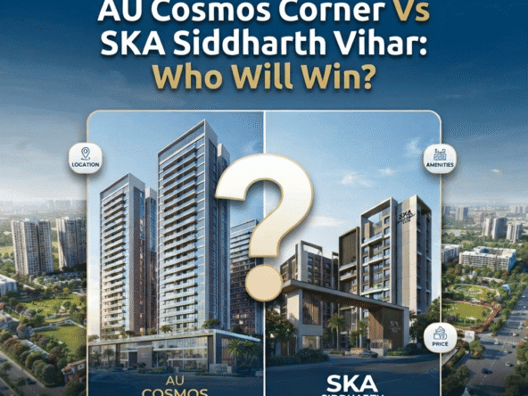 AU Cosmos Corner Vs SKA Siddharth Vihar