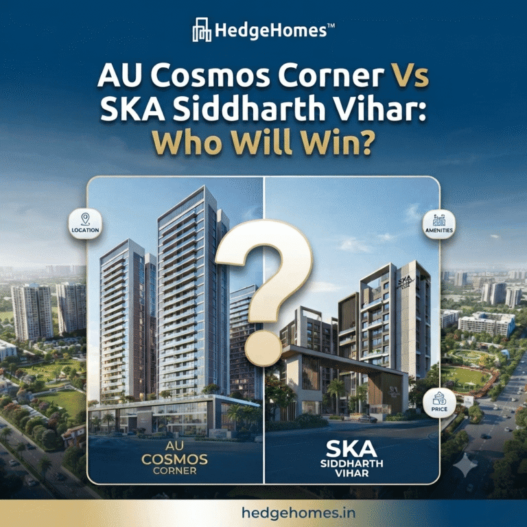 AU Cosmos Corner Vs SKA Siddharth Vihar