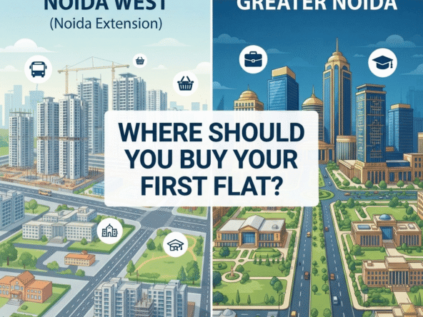 Greater Noida West (Noida Extension) vs. Central Greater Noida