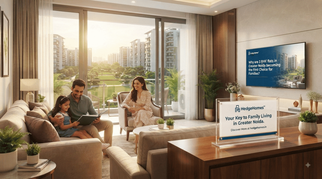 3 BHK flats in Greater Noida