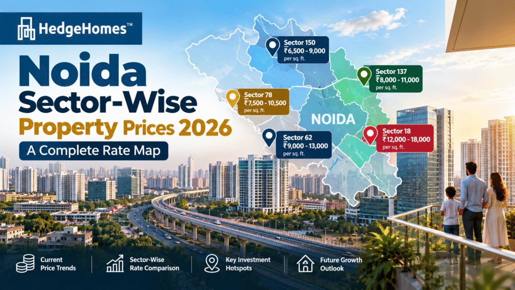 Noida Sector-Wise Property Prices 2026